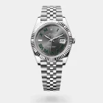 Rolex Datejust Wimbledon Stainless Steel Slate Dial
