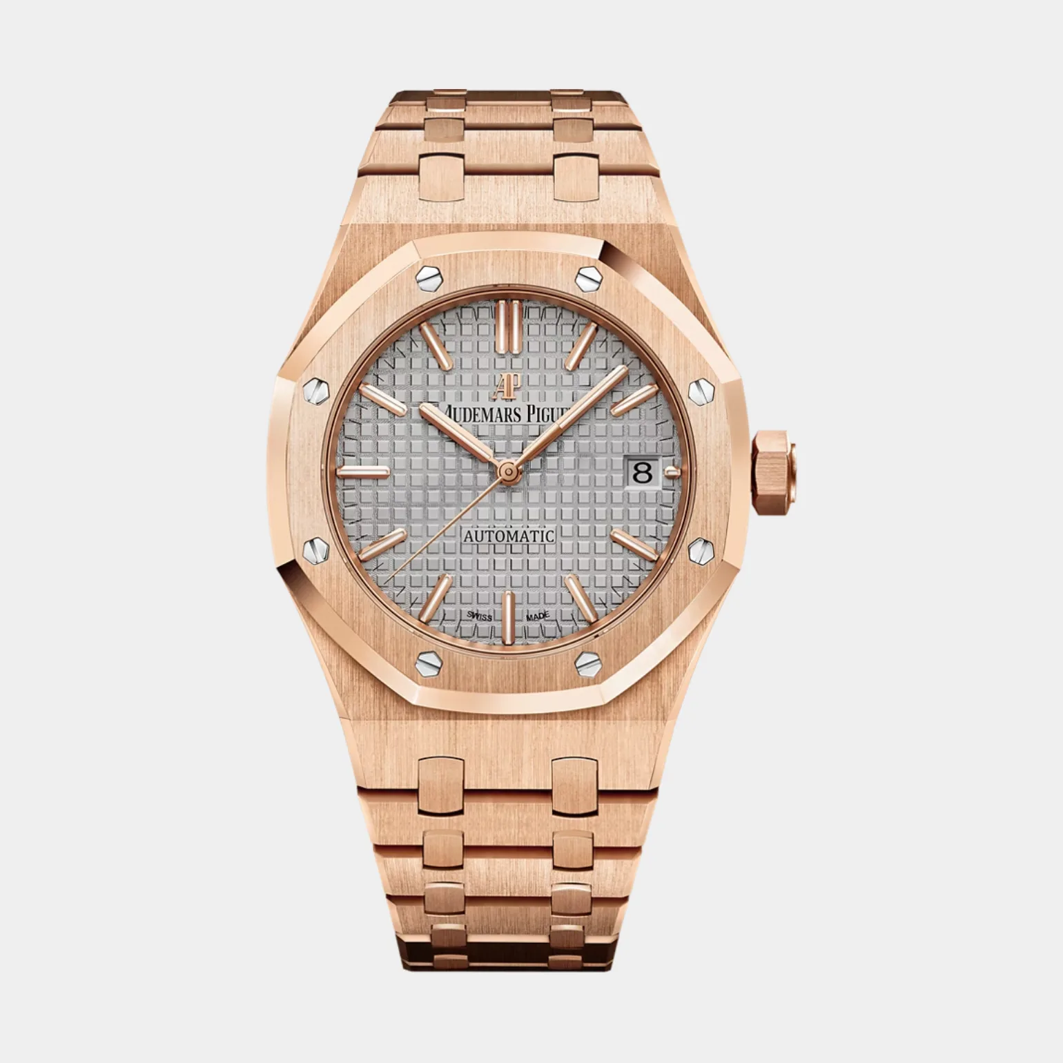Audemars Piguet Royal Oak Rose Gold Gray Dial Audemars Piguet Royal Oak Rose Gold Gray Dial