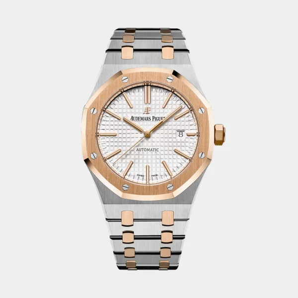 Audemars Piguet Royal Oak Two-Tone With White Dial