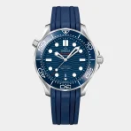 Omega Seamaster Diver 300M With Rubber Belt - Green