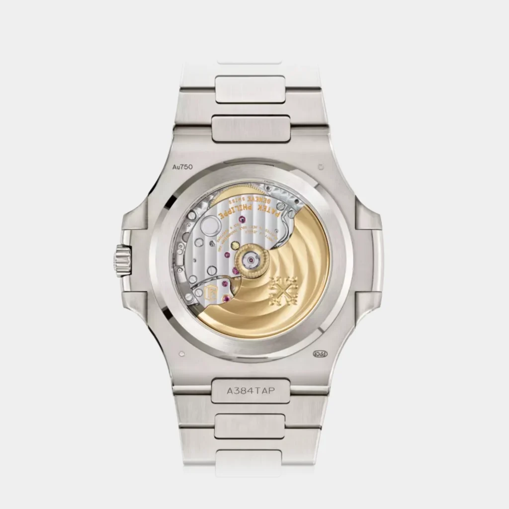 Patek Philippe Nautilus Silver With Blue Sigma Dial (1)