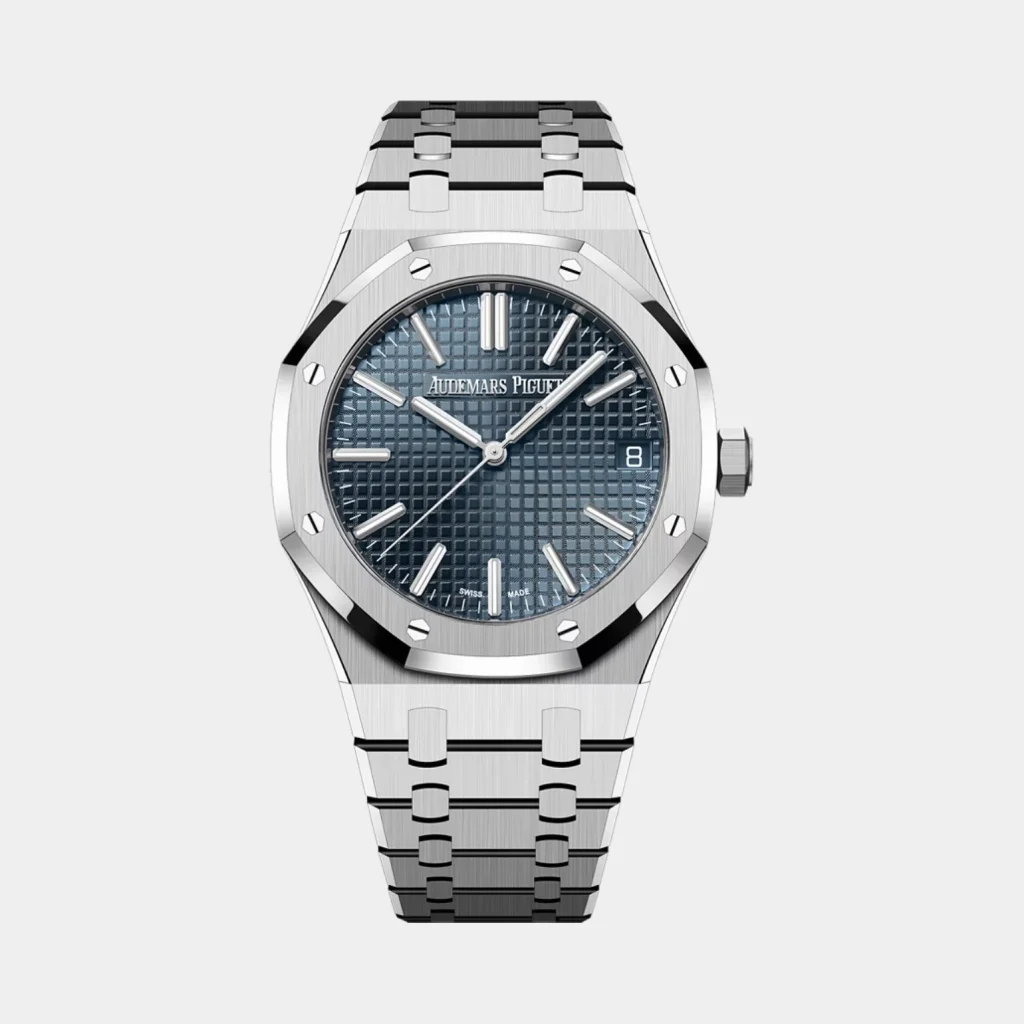 Royal Oak Silver Bracelet Blue