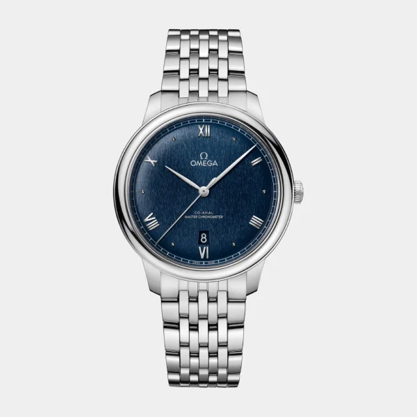 Omega De Ville Prestige Blue Dial Stainless Steel