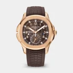 Patek Philippe Aquanaut Travel-Time Brown & Rose Gold