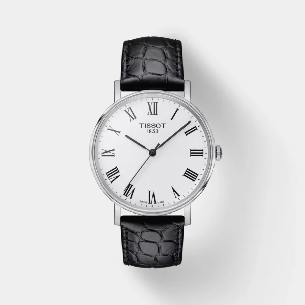 Tissot Everytime 40mm Balck and Silver