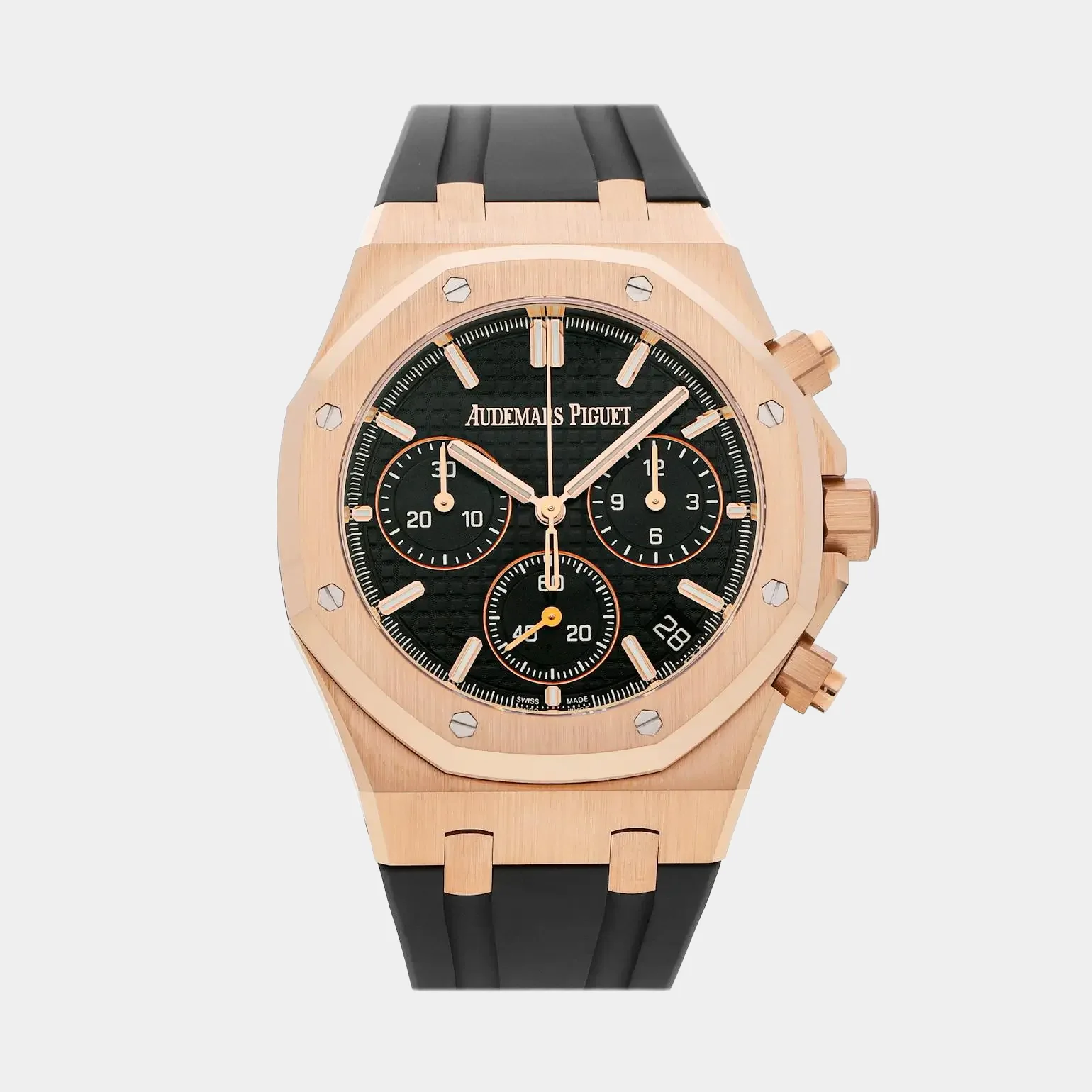 Audemars Piguet Royal Oak Chronograph 50th Anniversary Rose Gold Case Audemars Piguet Royal Oak Chronograph 50th Anniversary Rose Gold Case