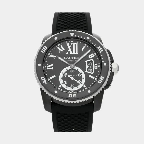 Cartier Calibre de Cartier Carbon Diver Black Watch