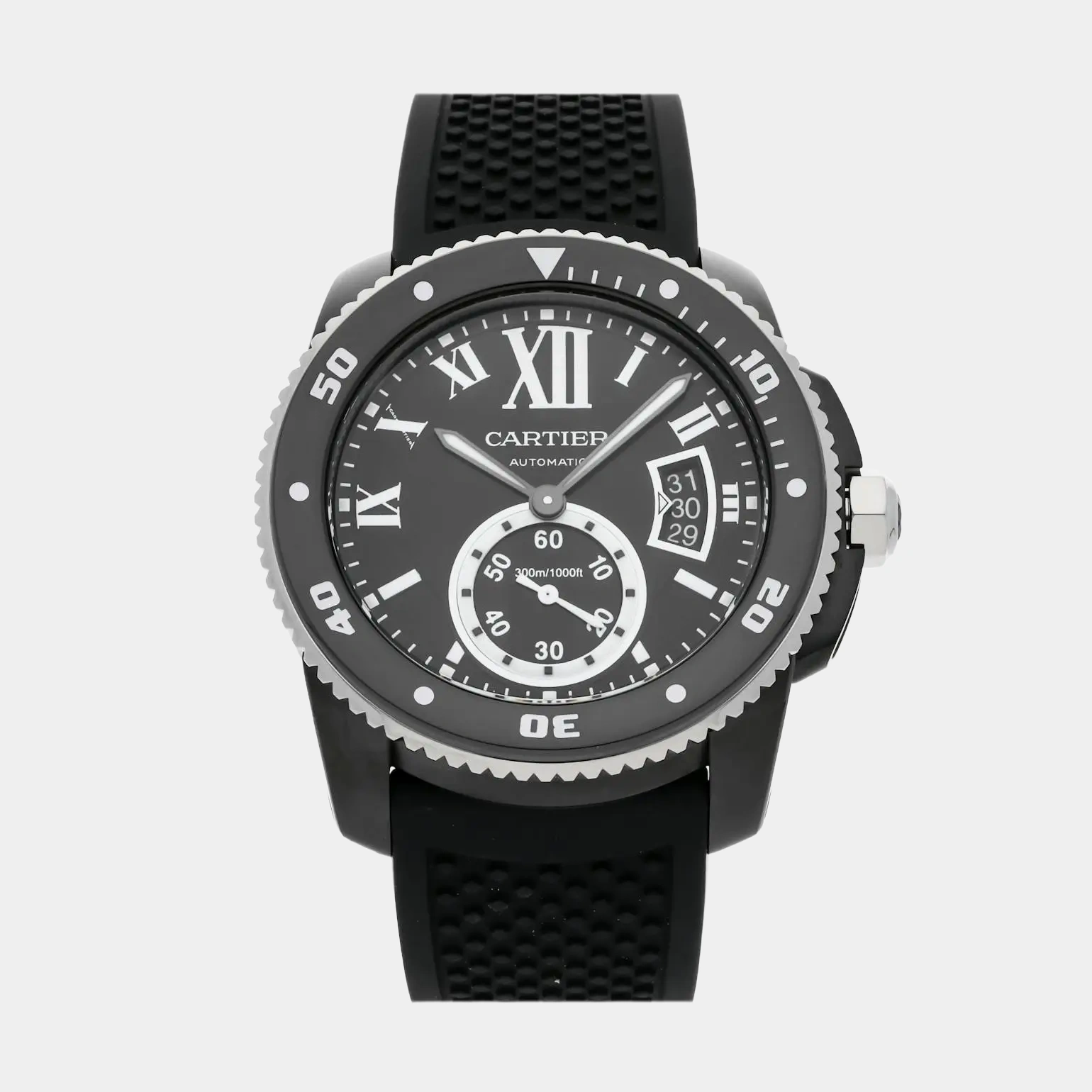 Cartier Calibre de Cartier Carbon Diver Black Watch Cartier Calibre de Cartier Carbon Diver Black Watch