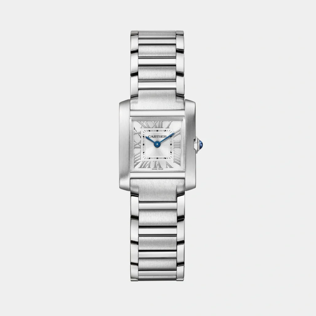 Cartier Tank Francaise Watch Silver