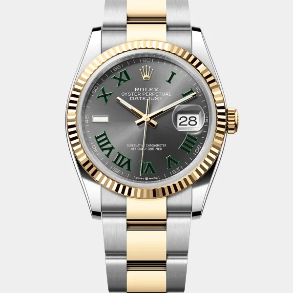 Date Just 36 Oystersteel and Gold