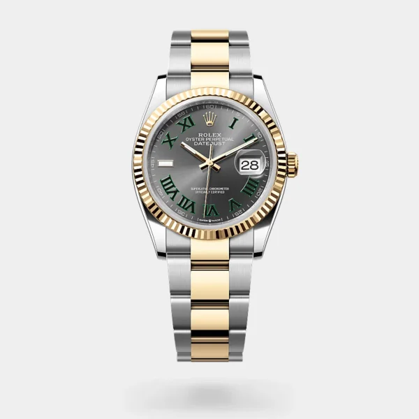 Rolex Date Just 36 Oystersteel and Yellow Gold