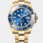 Submariner Date Gold Blue Dial