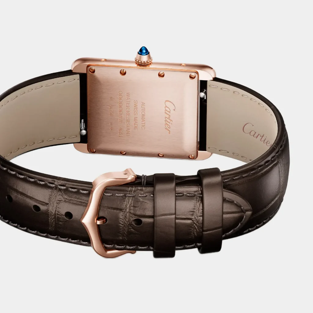 Cartier Tank Solo Large Brown belt