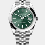 Datejust Mint Green Dial Stainless Steel