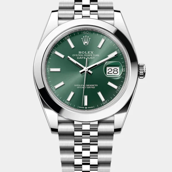 Datejust Mint Green Dial Stainless Steel