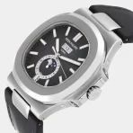 Nautilus Annual Calendar Moonphase Black Dial Watch