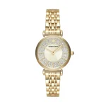 Emporio Gold Stainless Steel with Cream Dial