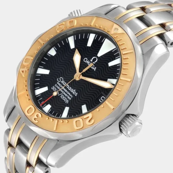 Omega Seamaster 36 Midsize Two-Tune Black Dial (1)