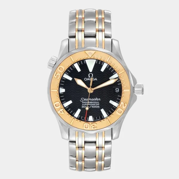 Omega Seamaster 36 Midsize Two-Tune Black Dial