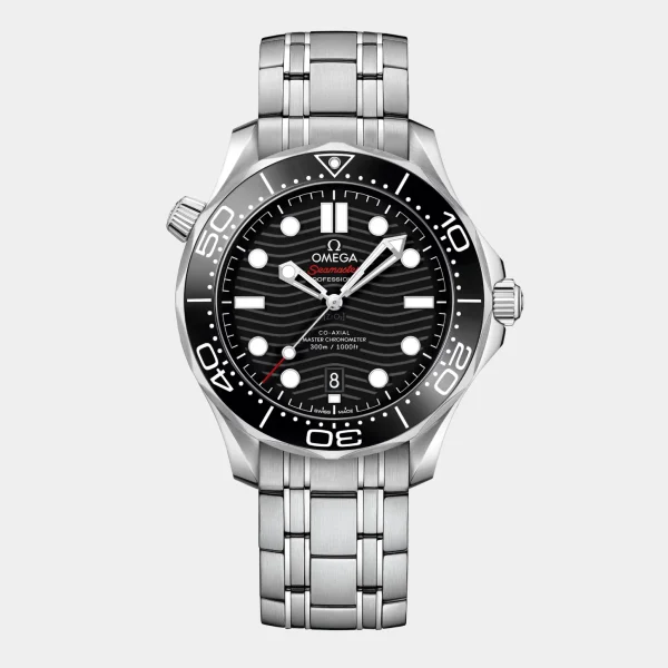 Omega Seamaster Diver 300M Steel Black Dial Watch