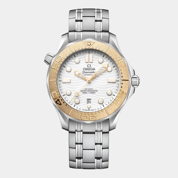 Seamaster Paris 2024 Steel Yellow Gold Watch