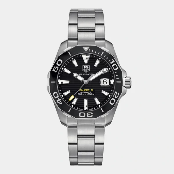 Tag Heuer Aquaracer Calibre 5 Black Dial Watch