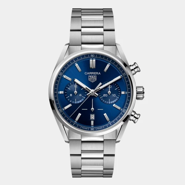 Tag Heuer Carrera Chronograph Blue Dial Steel Men’s Watch