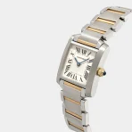 Cartier Tank Française Small Stainless Steel two tone watch