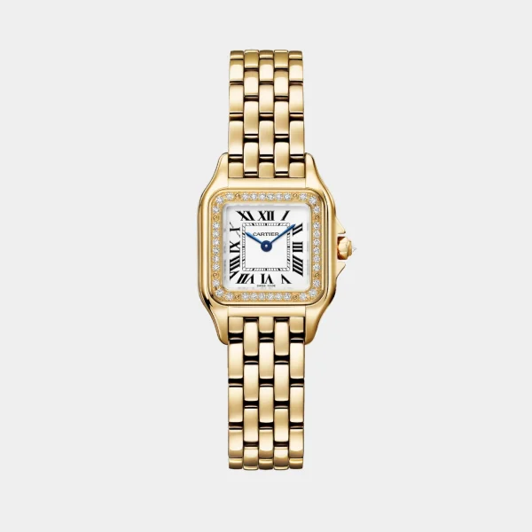 Panthère de Cartier Small Diamond Gold Watch