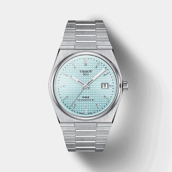 Tissot PRX Quartz Ice Blue Dial