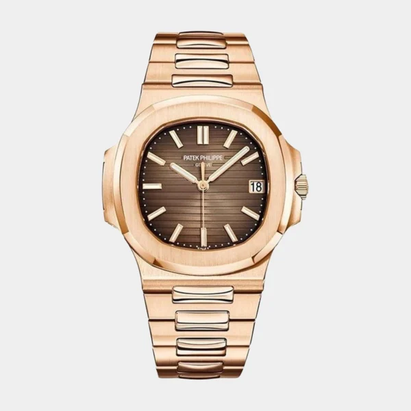 Patek Philippe Nautilus Rose Gold Chocolate Dial