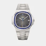 Patek Philippe Nautilus Stainless Steel Blue Sapphire Edition