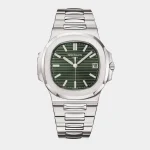 Patek Philippe Nautilus Stainless Steel Green Dial