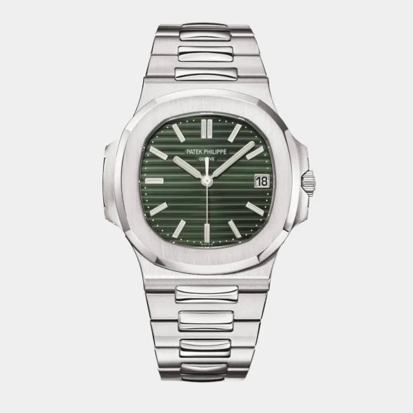 Patek Philippe Nautilus Stainless Steel Green Dial