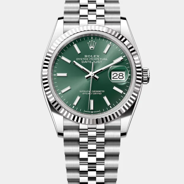 Datejust Stainless Steel Green Dial