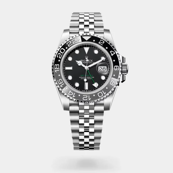 GMT-Master II ‘Bruce Wayne’ Stainless Steel Black Dial Jubilee
