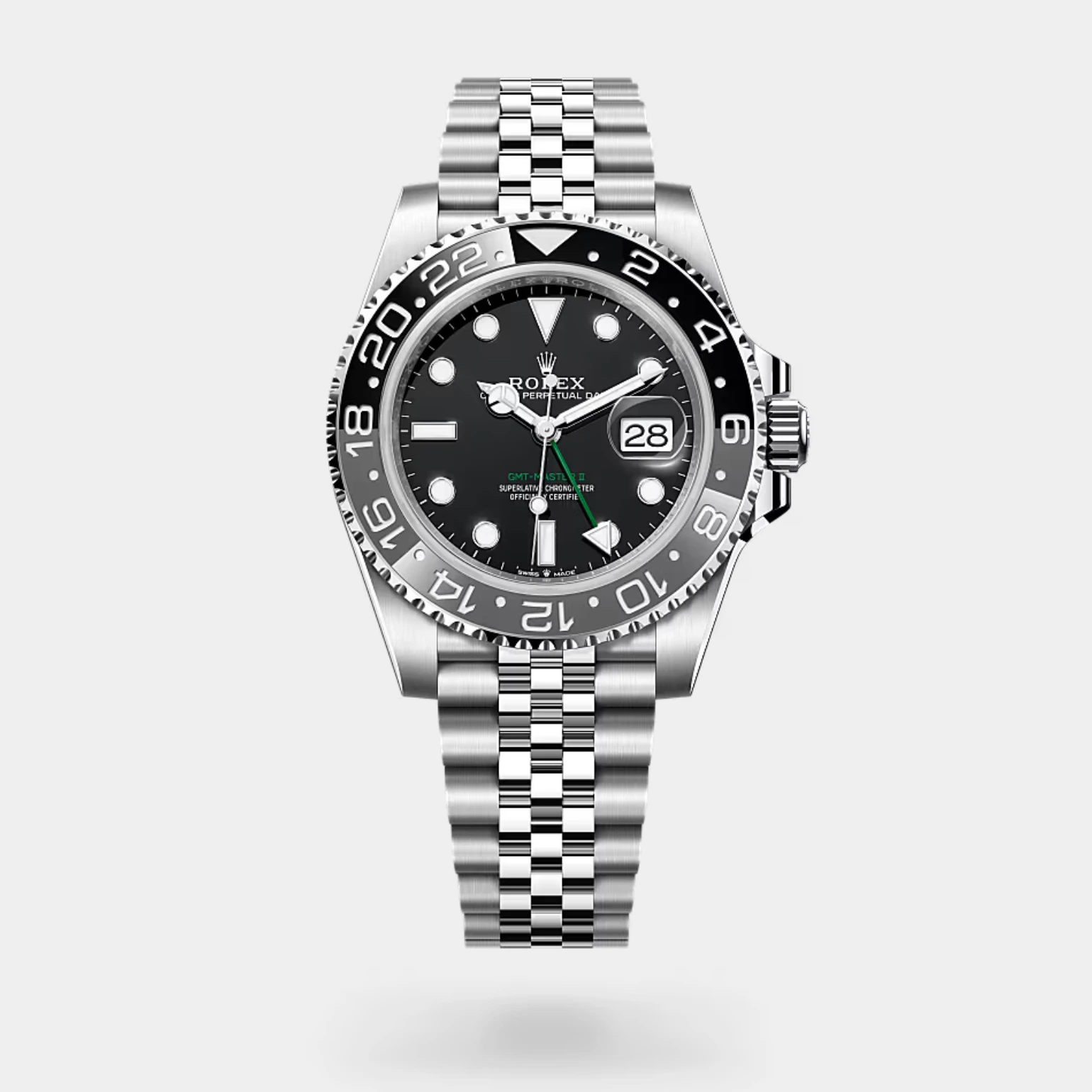 GMT-Master II ‘Bruce Wayne’ Stainless Steel Black Dial Jubilee GMT-Master II ‘Bruce Wayne’ Stainless Steel Black Dial Jubilee