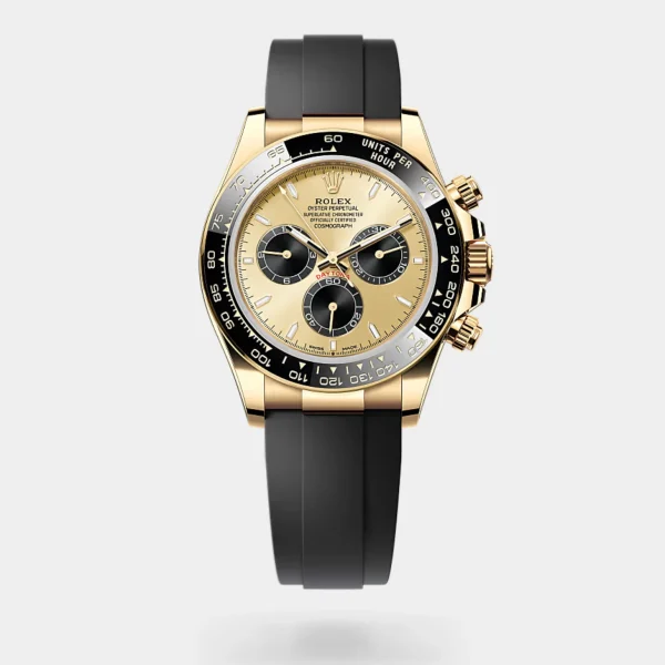 Rolex Daytona Oysterflex Yellow Gold & Black Dial
