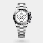 Daytona Stainless Steel White Panda Dial