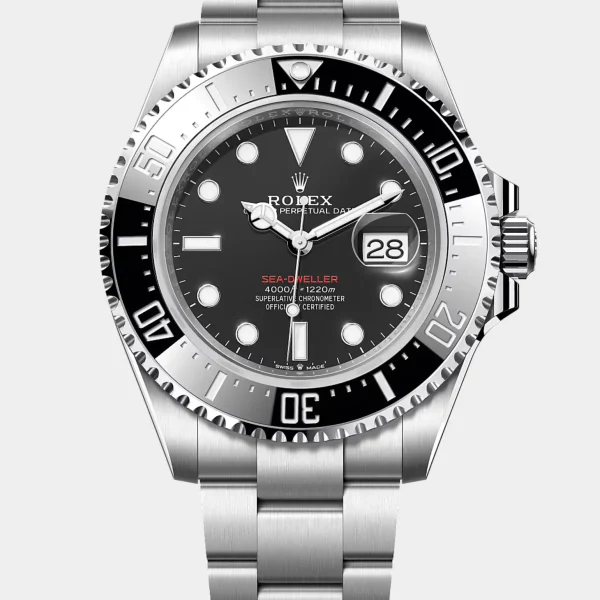 Sea-Dweller Stainless Steel Black Dial