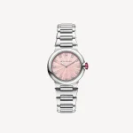 BVLGARI Lvcea Stainless Steel Pink Dial watch