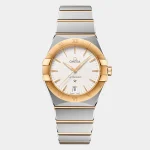 Omega Constellation Two-Tone Gold & Silver Stainless Steel Watch