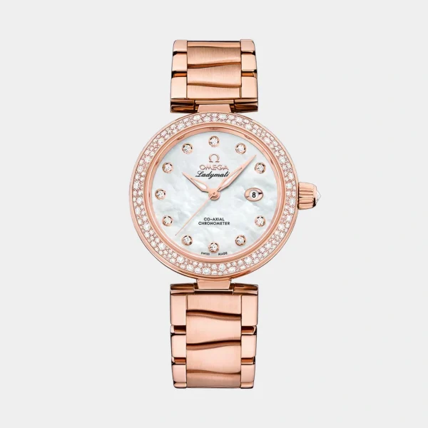 Omega DeVille Ladymatic Rose Gold Diamond