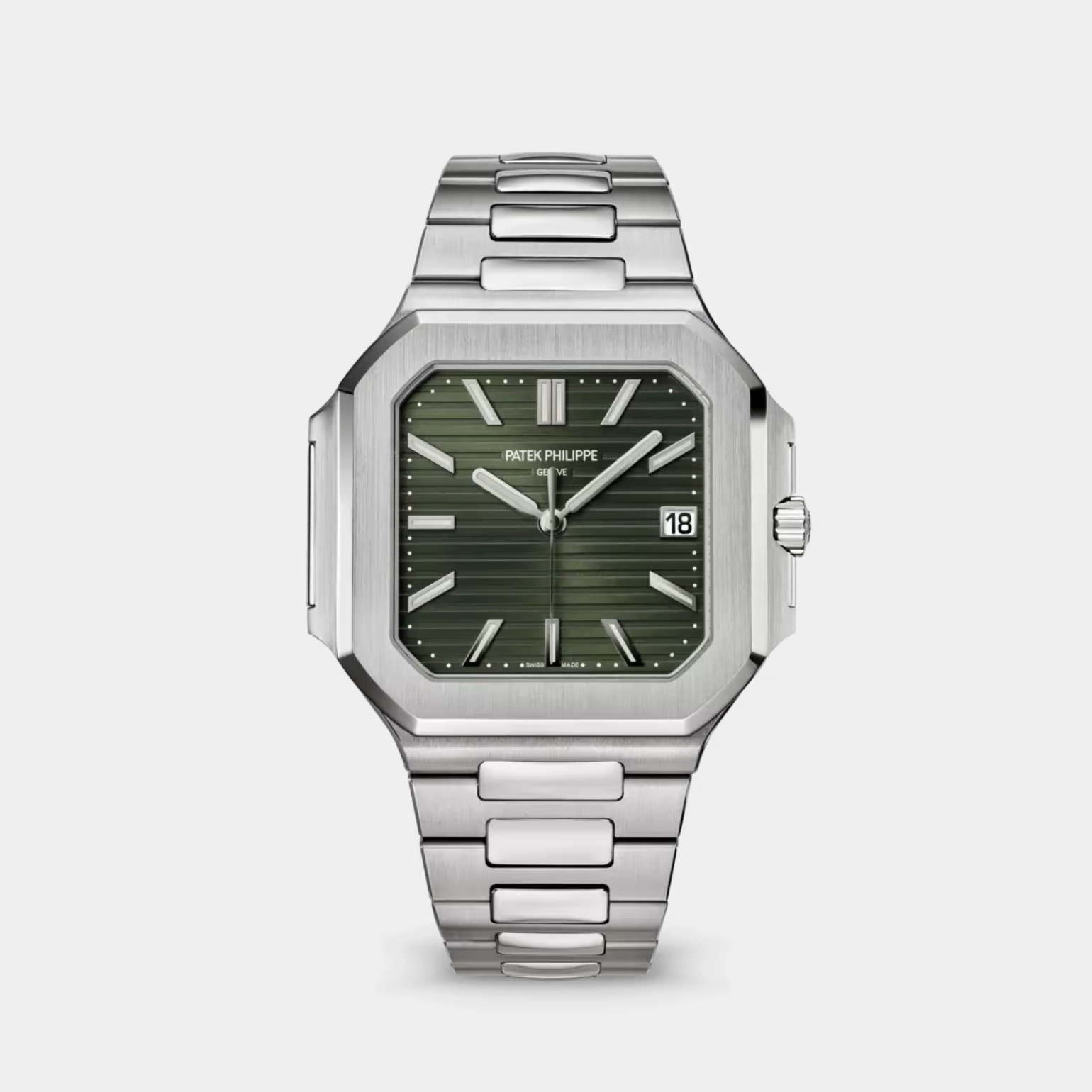 Patek Philippe Cubitus Stainless Steel Green Patek Philippe Cubitus Stainless Steel Green