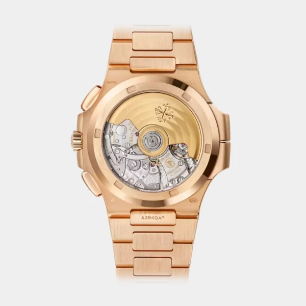 Patek Philippe Nautilus Travel Time Chronograph Rose Gold