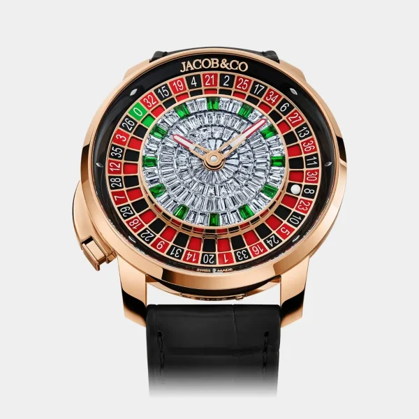 Jacob&co Casino Tourbillon Diamond Dial Watch