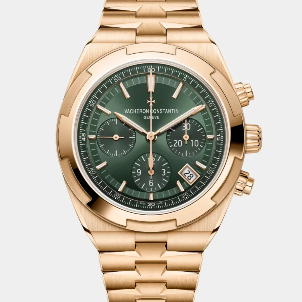 VC Overseas Chronograph Green Dial