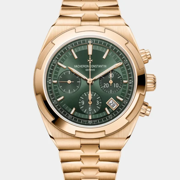 VC Overseas Chronograph Green Dial