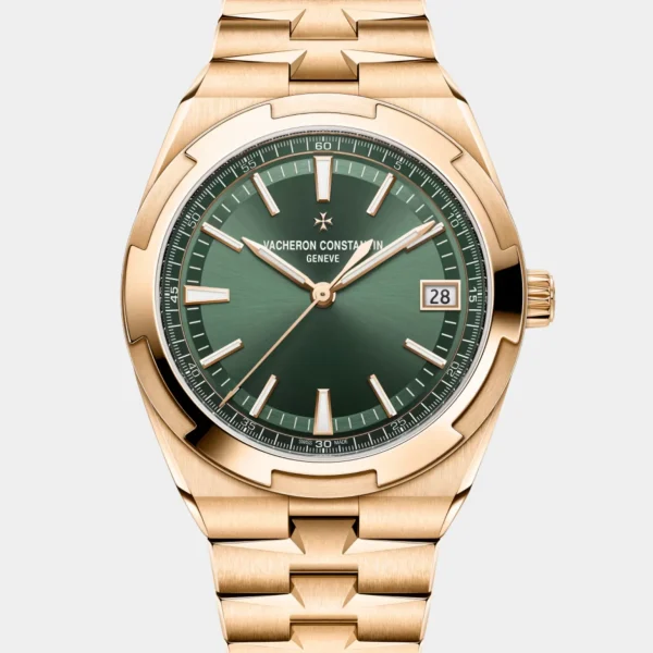 Vacheron Constantin Overseas Green Dial Gold Watch
