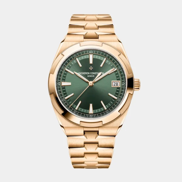 Vacheron Constantin Overseas Green Dial Golden Watch